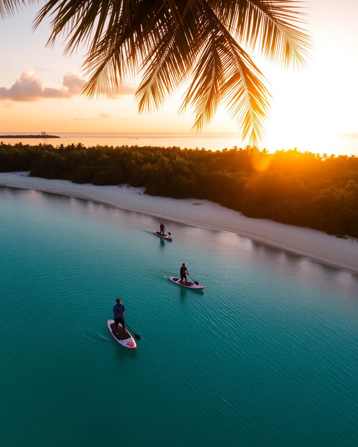 Sunrise Paddle Board and Snorkel to Historic Peanut Island